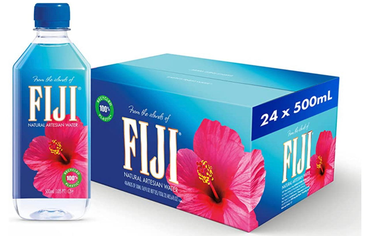 FIJI Natural Artesian Water, 16.9 FL Oz (24 Pack)