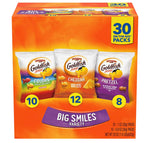 Goldfish Crackers Big Smiles Variety Pack with Cheddar, Colors, and Pretzels, Snack Packs, 30 Ct