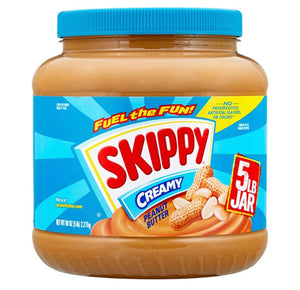 SKIPPY Creamy Peanut Butter, 5 Pound Jar