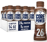 Fairlife Core Power 26g Protein Milk Shakes, Workout Recovery, Chocolate, 14 Fl Oz, Pack of 12