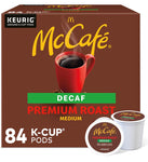 McCafe Decaf Premium Medium Roast K-Cup Coffee Pods 84 Count