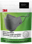 3M Daily Face Mask, Reusable, Washable, Lightweight Cotton Fabric, 10 Pack, Gray